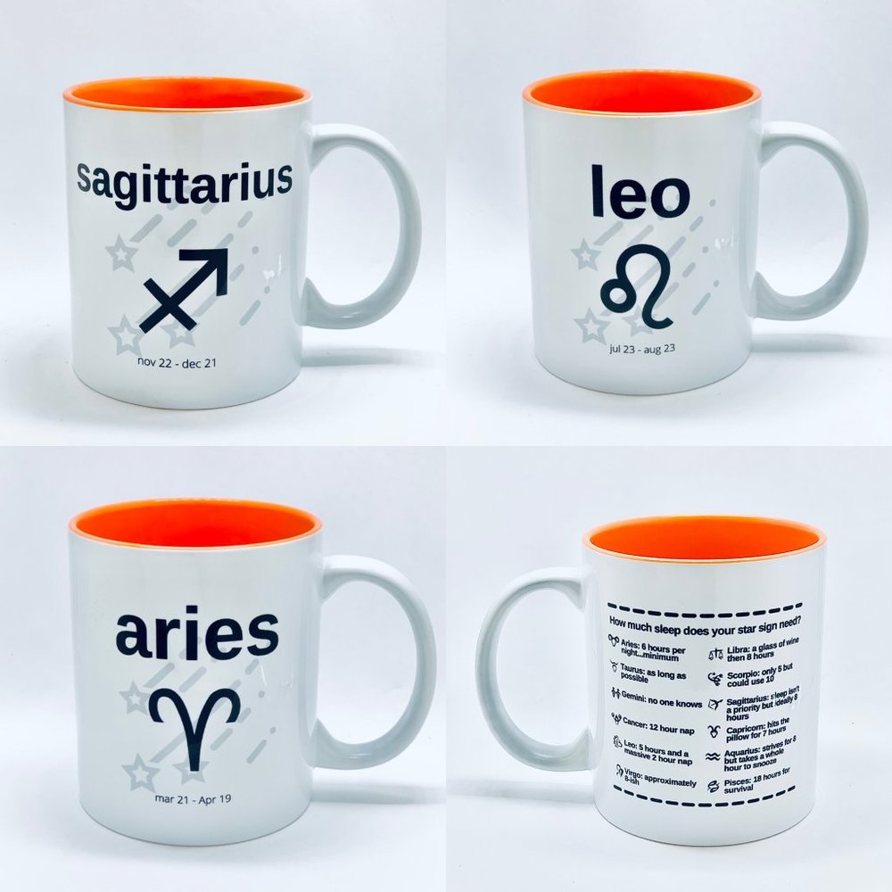 coffee mug best coffee mug birthday mug cup funny coffee Sagittarius Leo Aries